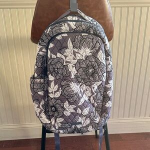 Vera Bradley Essential Backpack Moon Shadow Meadow Pattern NWOT